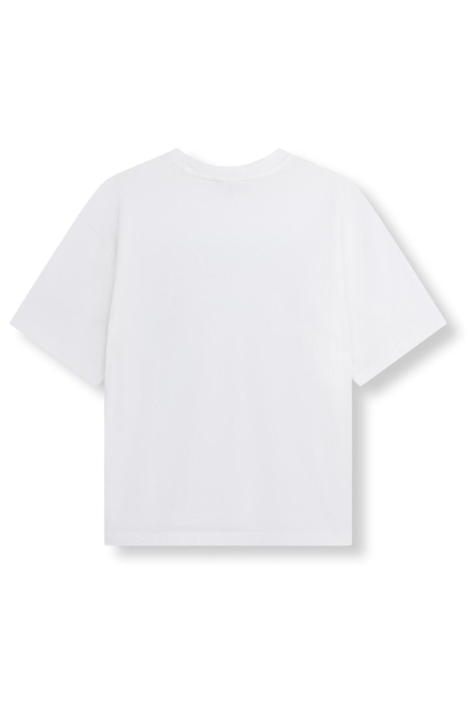 Refined Department witte dames t-shirt | Achteraanzicht