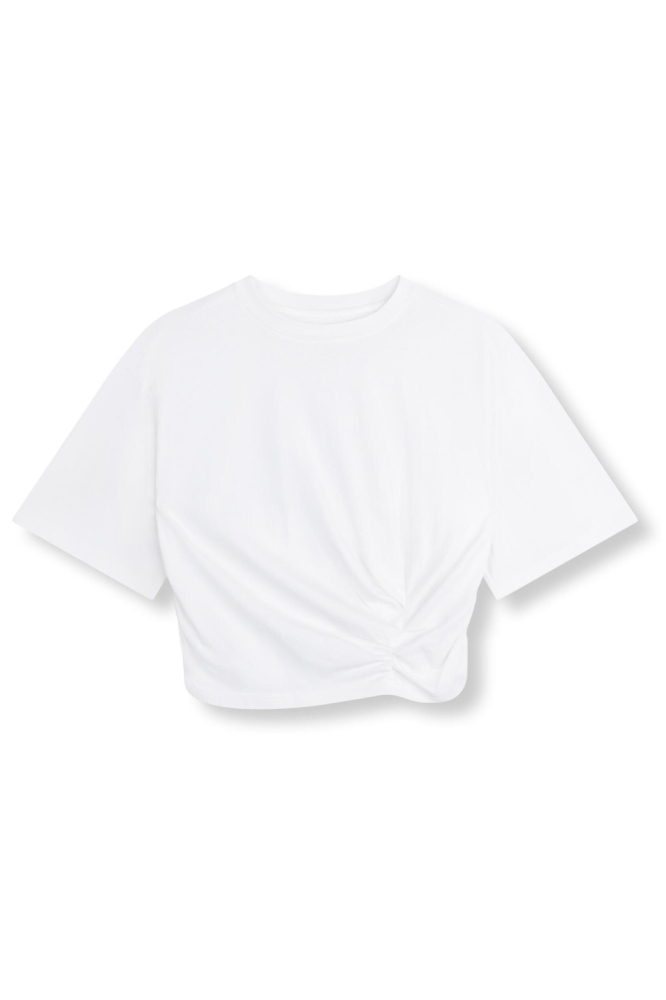 Refined Department witte dames t-shirt | Vooraanzicht