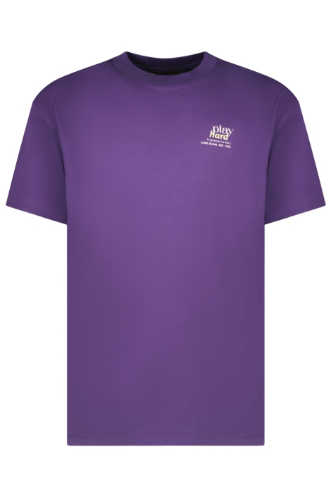 Cars paarse heren t-shirt | Vooraanzicht