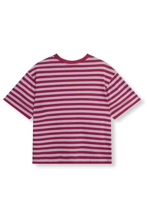 Refined Department roze dames t-shirt | Achteraanzicht