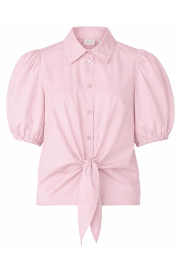 Vila Blouse VITANA 2/4 TIE SHIRT /LC 14122083 CHERRY BLOSSOM