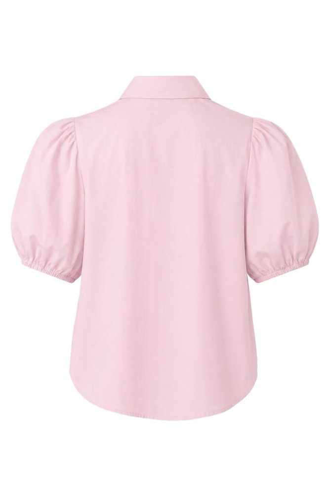 Vila roze dames blouse | Achteraanzicht