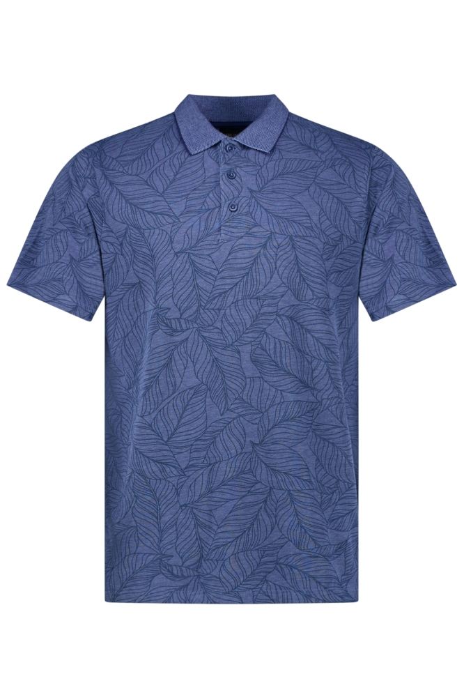 Cars blauwe heren polo | Vooraanzicht