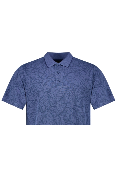 Cars blauwe heren polo | Close up