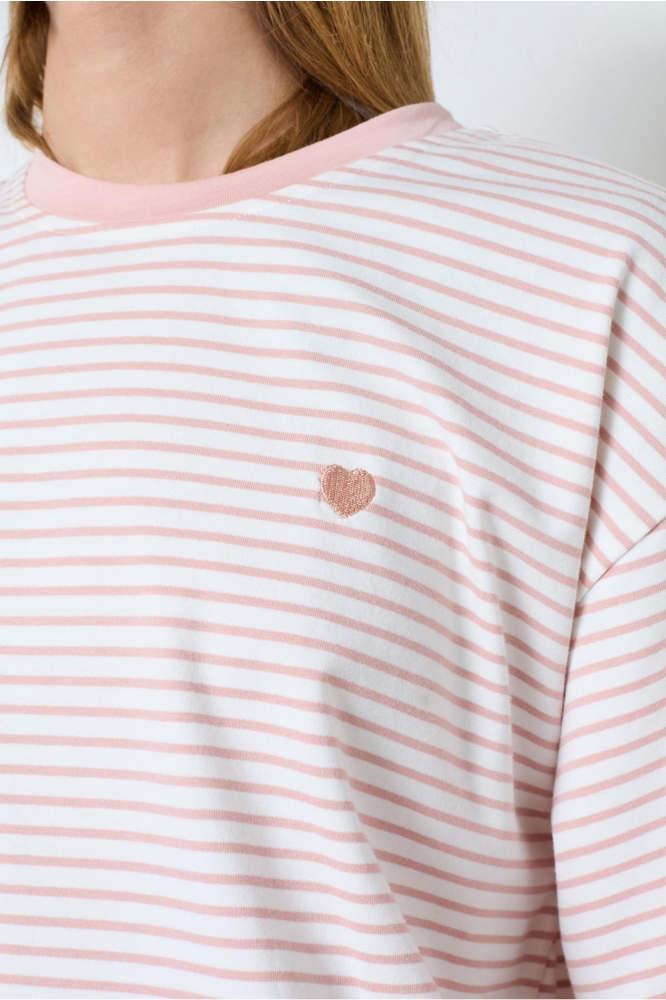 SisterS point roze dames t-shirt | Close up