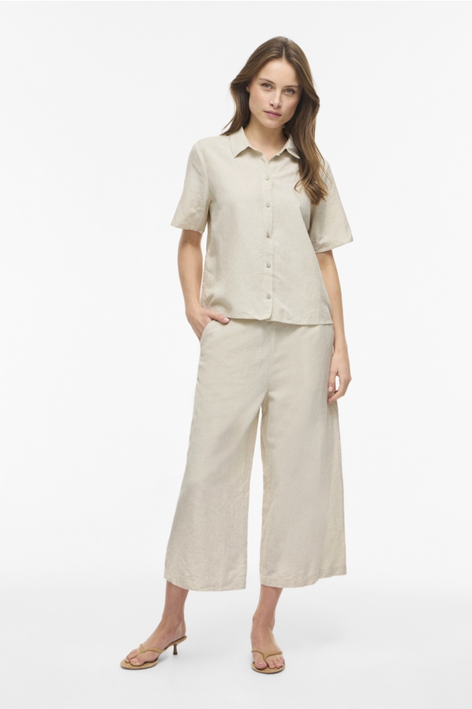 Vila beige dames blouse | Model