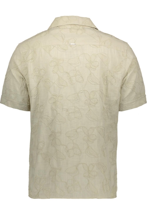 Antony Morato beige heren overhemd | Achteraanzicht