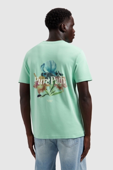 Pure Path T-shirt TRIO OF FLOWERS T SHIRT 26010116 14 MINT