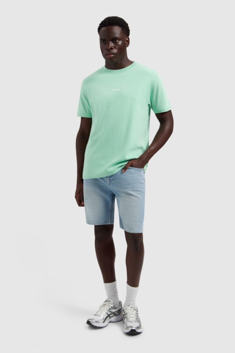 Pure Path groene heren t-shirt | Model