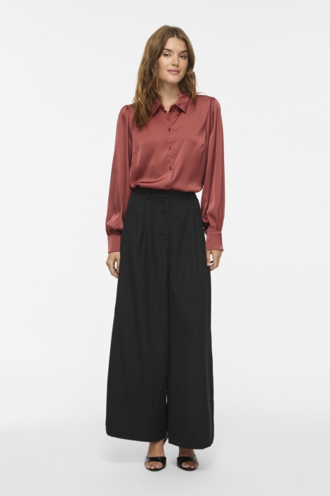 Vila oranje dames blouse | Model