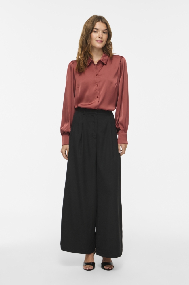 Vila oranje dames blouse | Model
