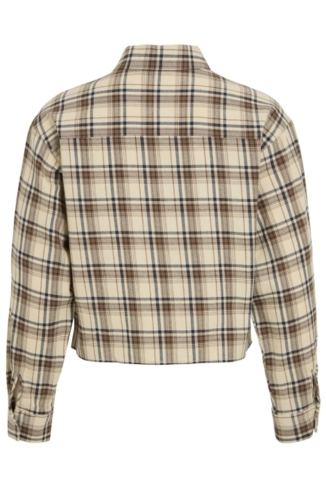 Vila beige dames blouse | Achteraanzicht