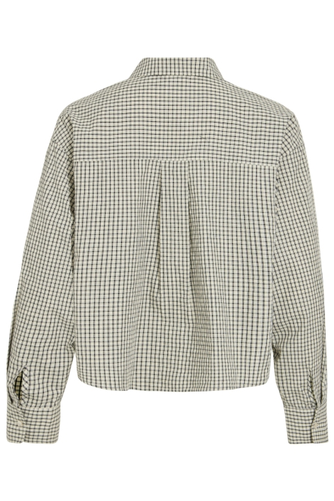 Vila beige dames blouse | Achteraanzicht