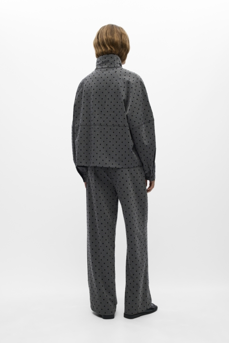 Object grijze dames blouse | Model
