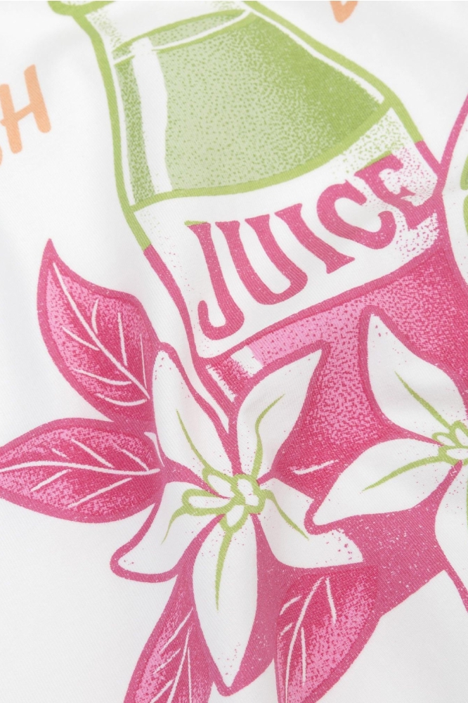 Ydence witte dames t-shirt | Close up