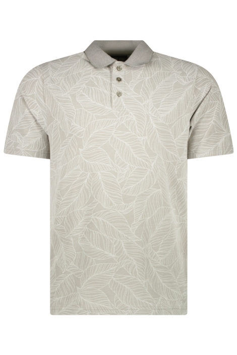 Cars groene heren polo | Vooraanzicht