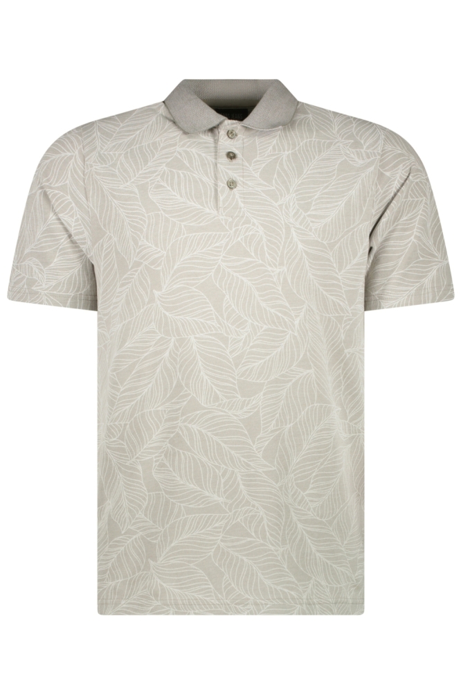 Cars groene heren polo | Vooraanzicht