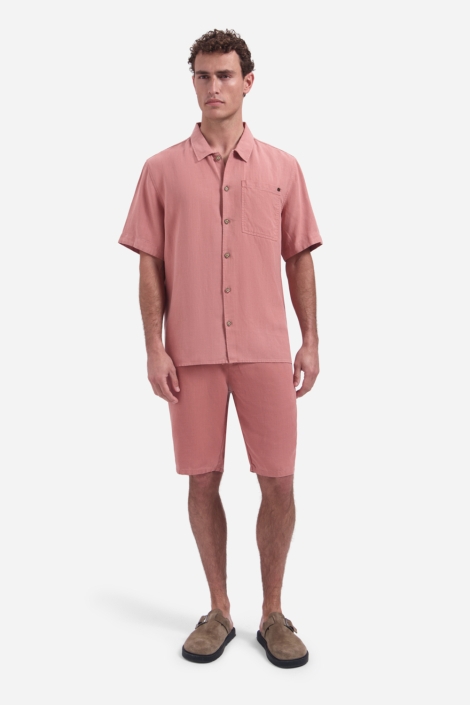 NO-EXCESS roze heren overhemd | Model