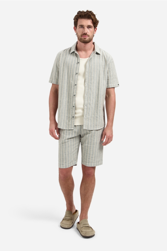 NO-EXCESS zand heren overhemd | Model