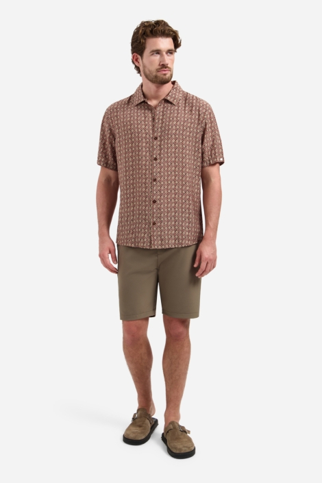 NO-EXCESS roze heren overhemd | Model