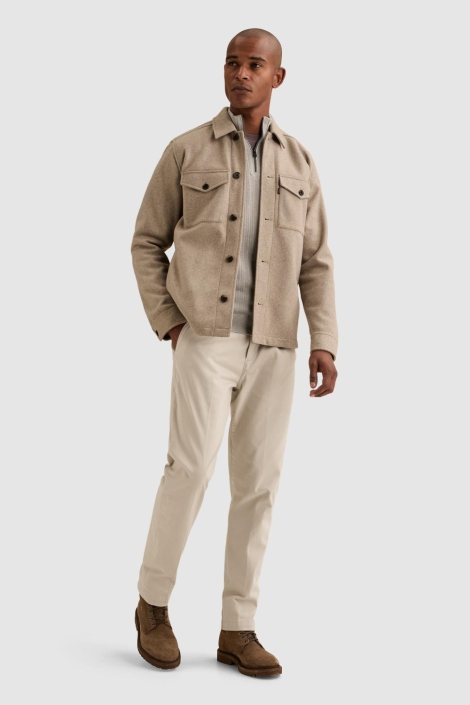 Vanguard zand heren overhemd | Model