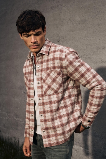 Cast Iron Overhemd OVERSHIRT MET BORSTZAKKEN CSI2610253 9024