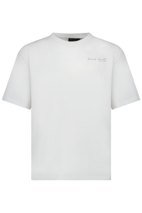 Cars witte heren t-shirt | Vooraanzicht