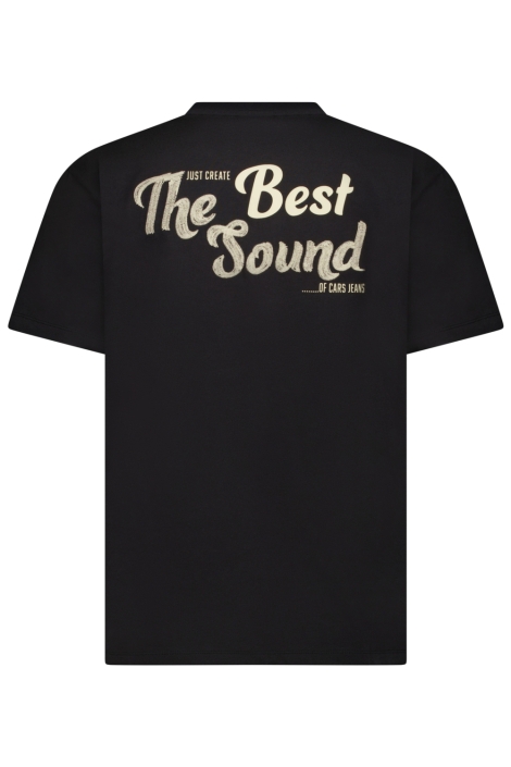 Cars zwarte heren t-shirt | Achteraanzicht