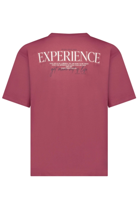 Cars bordeaux heren t-shirt | Achteraanzicht