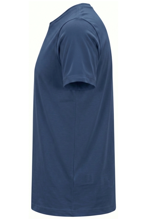 Alan Red blauwe heren t-shirt | Zijaanzicht