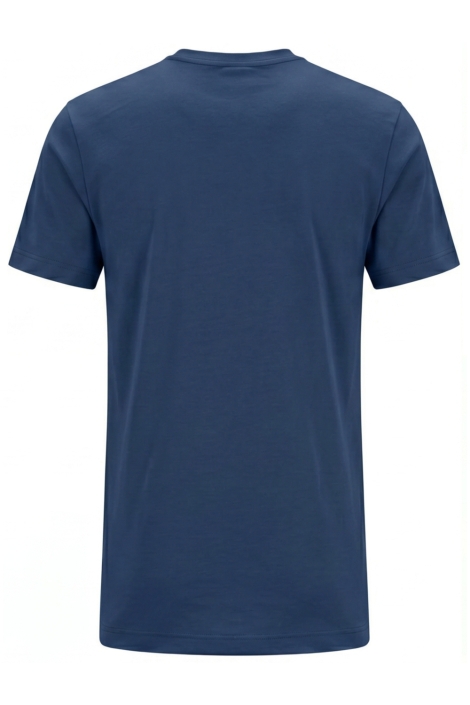 Alan Red blauwe heren t-shirt | Achteraanzicht