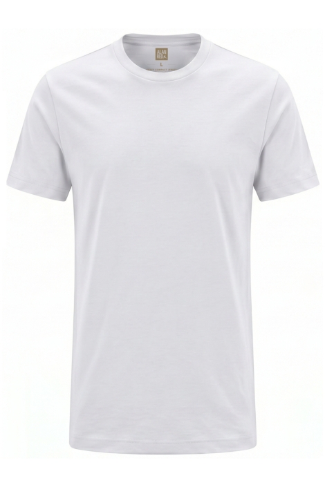Alan Red witte heren t-shirt | Vooraanzicht