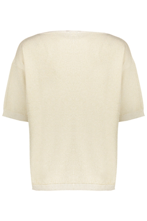 Geisha beige dames trui | Achteraanzicht