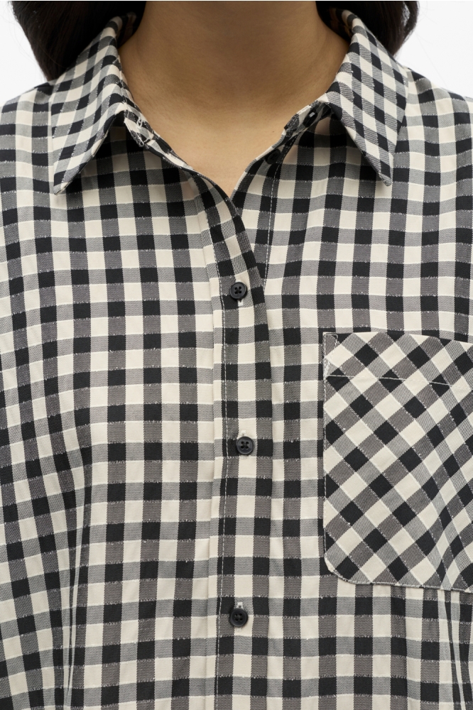 Object beige dames blouse | Close up