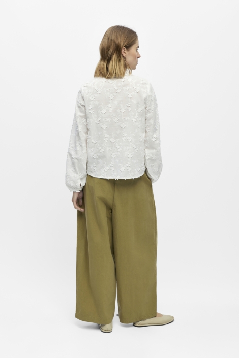 Object witte dames blouse | Model