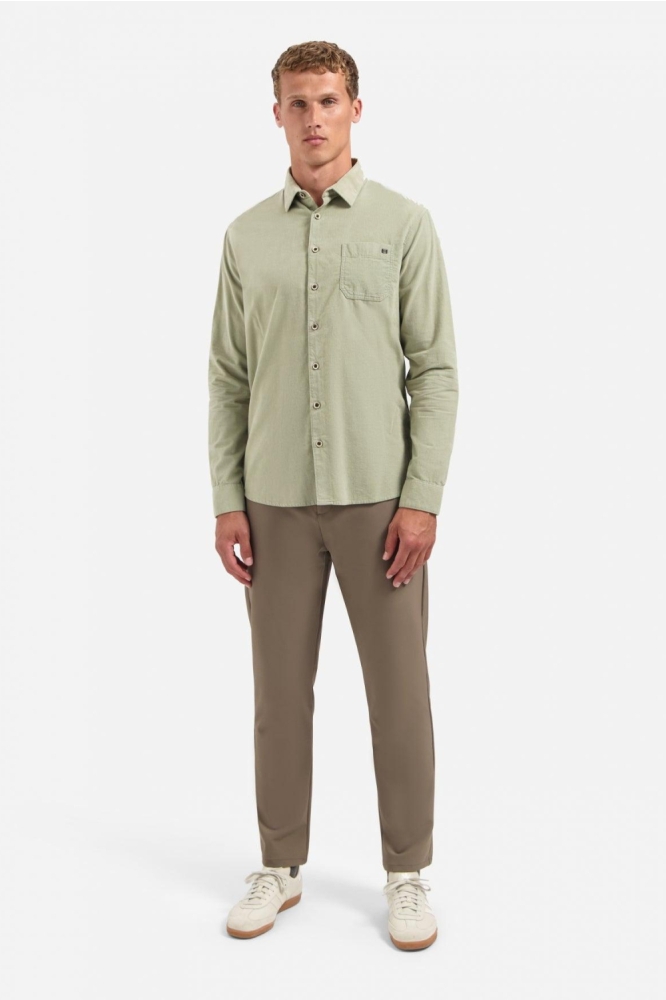 NO-EXCESS groene heren overhemd | Model
