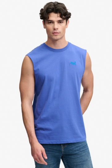 Superdry T-shirt ESSENTIAL LOGO TANK UB M6010820A SUMMER NAVY