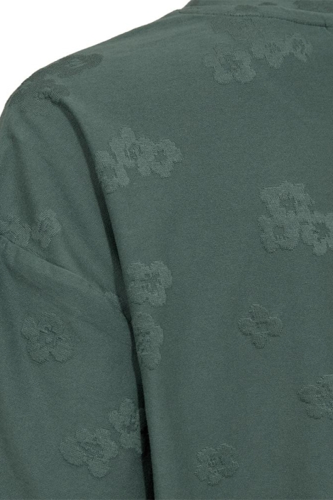 Freequent groene dames t-shirt | Close up