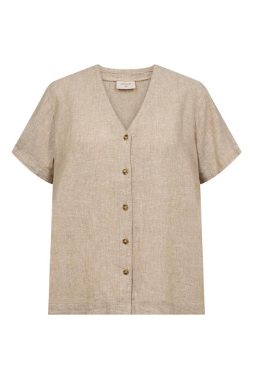 Freequent Blouse FQLAVA SHIRT 208150 SAND MELANGE