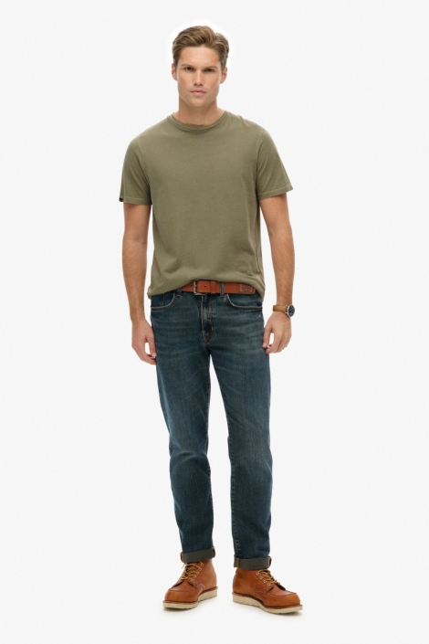Superdry groene heren t-shirt | Model