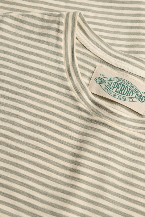 Superdry beige heren t-shirt | Kleurstaal