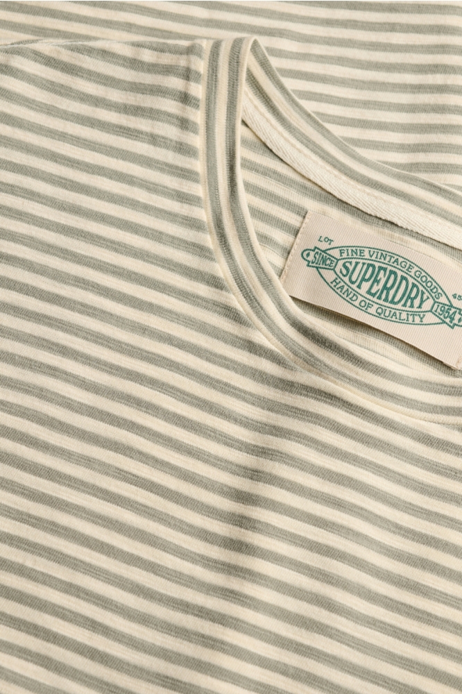 Superdry beige heren t-shirt | Kleurstaal