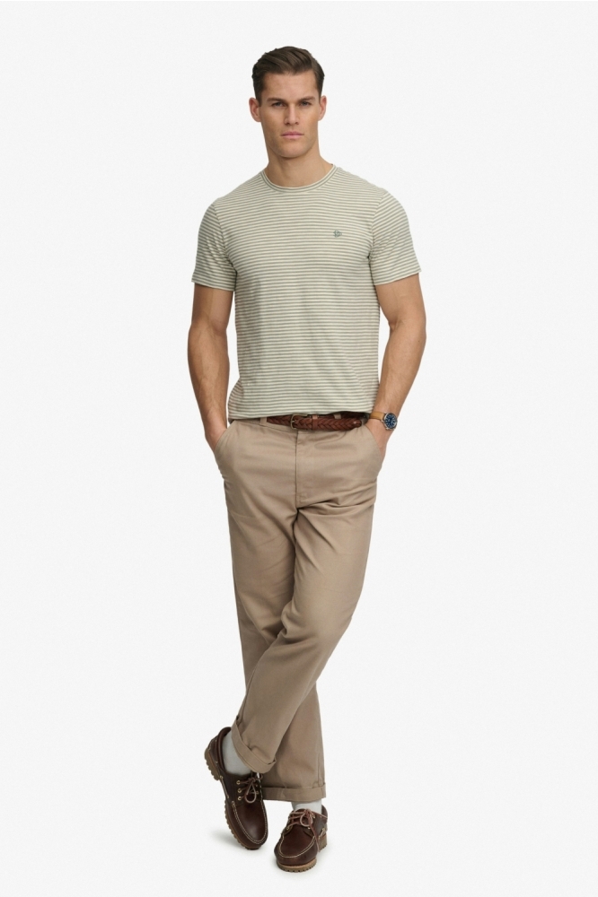 Superdry beige heren t-shirt | Model