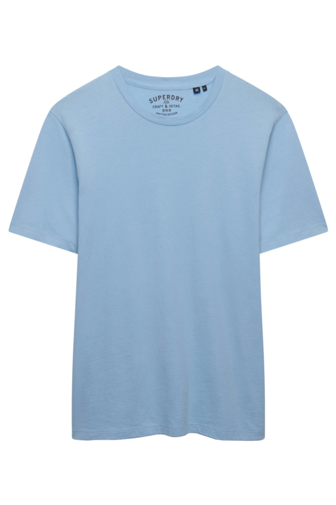 Superdry blauwe heren t-shirt | Vooraanzicht