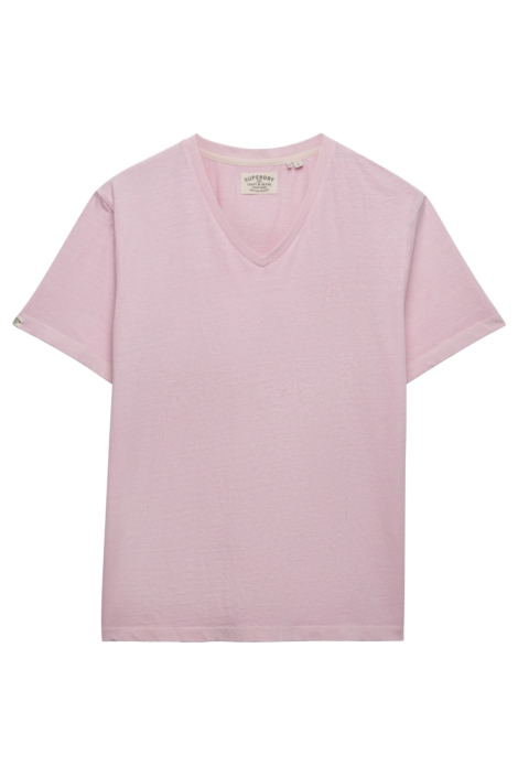 Superdry roze heren t-shirt | Vooraanzicht