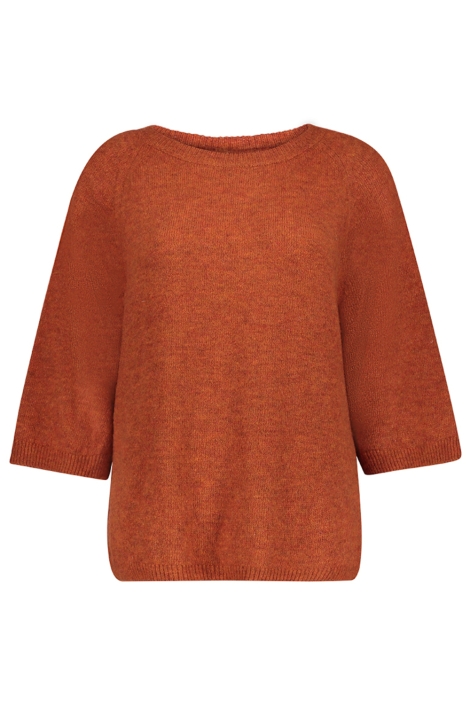 Geisha oranje dames trui | Vooraanzicht