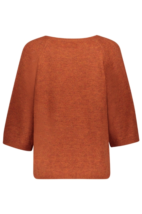 Geisha oranje dames trui | Achteraanzicht