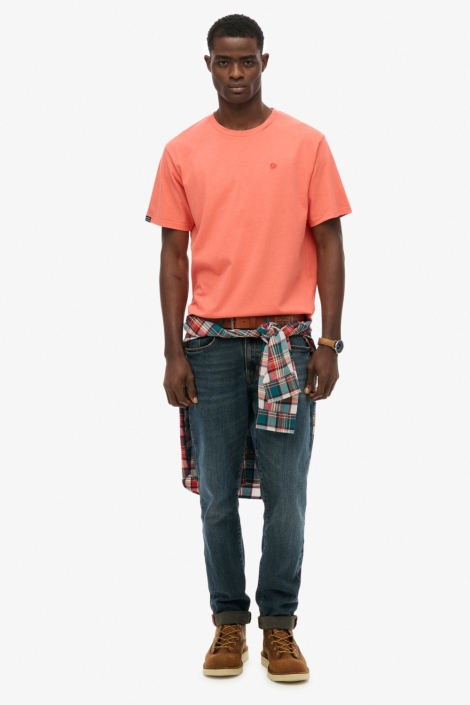 Superdry paarse heren t-shirt | Model