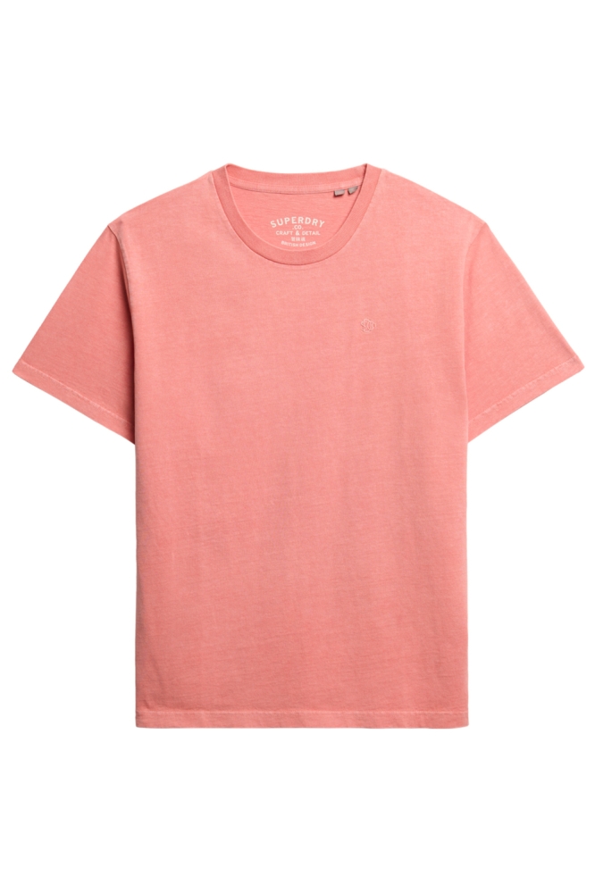 Superdry paarse heren t-shirt | Vooraanzicht