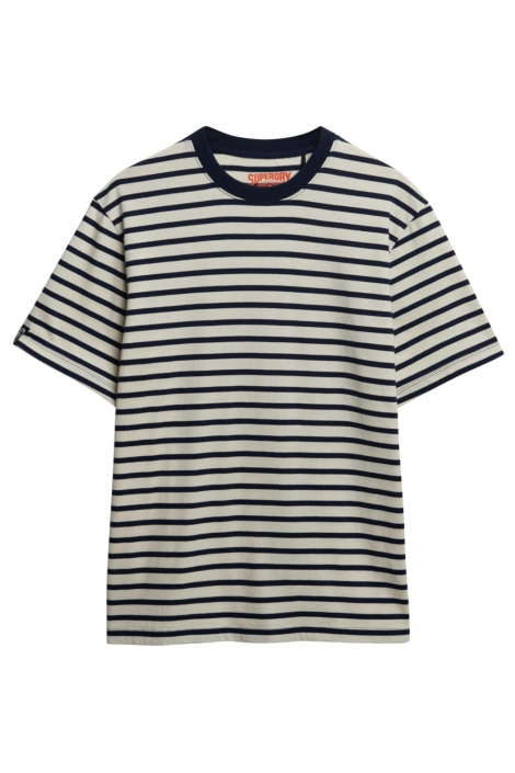 Superdry witte heren t-shirt | Vooraanzicht